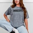 Senior 2026 MMXXVI Graduate Class Of 2026 Graduation Mineral Wash Tshirts Mineral Gray