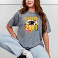Senior 31 Class Of 2031 Back To School Graduation 2031 Mineral Wash Tshirts Mineral Gray