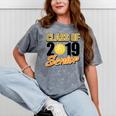 Senior Class Of 2019 Tshirt Graduation School Volleyball Mineral Wash Tshirts Mineral Gray