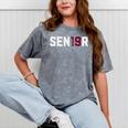 Senior Class Of 2019 Graduation Shirt Graduate Mineral Wash Tshirts Mineral Gray