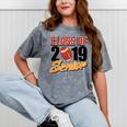Senior Class Of 2019 Tshirt Graduation Students Football Mineral Wash Tshirts Mineral Gray