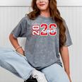 Senior Class Of 2026 Graduation Back To School Senior 26 Mineral Wash Tshirts Mineral Gray
