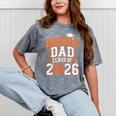 Senior Dad Class Of 2026 Graduate Basketball Graduation 2026 Mineral Wash Tshirts Mineral Gray