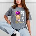 Senior Graduation TShirt 2019 Got My Diploma Llama Pun Shirt Mineral Wash Tshirts Mineral Gray