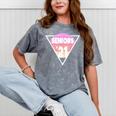 Seniors 2021 For Her Him Retro 21 Graduation Class Mineral Wash Tshirts Mineral Gray