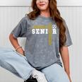 Soccer Senior Night Soccer Senior 2025 Graduation 11 Mineral Wash Tshirts Mineral Gray