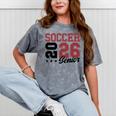 Soccer Senior Night Soccer Senior 2026 Graduation 71 Mineral Wash Tshirts Mineral Gray