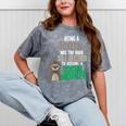 Social Work Student Masters Degree Graduation Mineral Wash Tshirts Mineral Gray