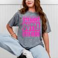Straight Outta Fifth Grade Graduation Class Mineral Wash Tshirts Mineral Gray