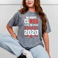 Student Graduation 2020 Tee My Happy Class Is Outta Here Mineral Wash Tshirts Mineral Gray
