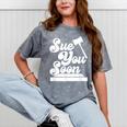 Sue You Soon Law Student School Graduation Mineral Wash Tshirts Mineral Gray