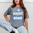 Super Proud Grammy Of 2025 Graduate Senior Graduation Family Premium Mineral Wash Tshirts Mineral Gray