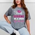 Super Proud Grandma Of 2025 Graduate Graduation Family Mineral Wash Tshirts Mineral Gray