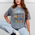 I Survived My Mom's Master's Degree Master Graduation Mineral Wash Tshirts Mineral Gray