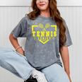 Tennis Senior Night Tennis Senior 2025 Graduation 20 Mineral Wash Tshirts Mineral Gray