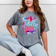 Totally 80's Colorful Retro 1980s Style Nostalgia Vibe Mineral Wash Tshirts Mineral Gray