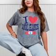 Vet Tech I Love Veterinary Technician Graduation Mineral Wash Tshirts Mineral Gray