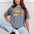 Vintage 1970 Birthday Retro Style 70's Born Nostalgia Party Premium Tri-Blend Mineral Wash Tshirts Mineral Gray