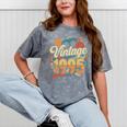 Vintage 1995 Retro Classic 90s Nostalgia Throwback Vibe Mineral Wash Tshirts Mineral Gray