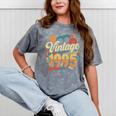 Vintage 1995 Retro Classic 90s Nostalgia Throwback Vibe Premium Tri-Blend Mineral Wash Tshirts Mineral Gray