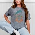 Vintage Locomotive Nostalgia Railroad Stars Mineral Wash Tshirts Mineral Gray