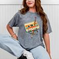 Vintage Pencil Rewind Cassette Tape Nostalgia Party 80s 90s Premium Mineral Wash Tshirts Mineral Gray