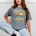 Vintage Please Be Patient With Me I'm From The 1900s Premium Tri-Blend Mineral Wash Tshirts Mineral Gray
