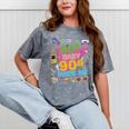 Vintage Retro 80's Baby 90's Made Me 1980s 1990s Nostalgia Premium Tri-Blend Mineral Wash Tshirts Mineral Gray