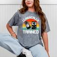 Vintage Retro Classically Trained Video Game 90s Nostalgia Mineral Wash Tshirts Mineral Gray