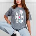 Wife Mom DNP Doctor Of Nursing Practice Graduation Mineral Wash Tshirts Mineral Gray