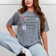 Women Pharmacist Valentines Pharmacy Technician Graduation Mineral Wash Tshirts Mineral Gray