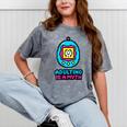Women's Adulting Is A Myth Retro Pixel Pet Nostalgia Millennials Mineral Wash Tshirts Mineral Gray