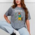 Xennial Born 1977 To 1983 Nostalgia Mineral Wash Tshirts Mineral Gray