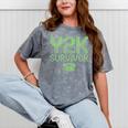 Y2K Survivor 2000s Nostalgia Retro Vintage Nostalgic Mineral Wash Tshirts Mineral Gray Y2K Survivor 2000s Nostalgia Retro Vintage Nostalgic Mineral Wash Tshirts Mineral Gray