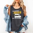 Awesome Bookmobile Driver What's Your Superpower Book Wagon Comfort Colors Tank Top Pepper