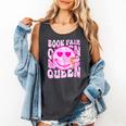 Library Book Fair Queen Vibe Groovy Tie Dye School Reading Comfort Colors Tank Top Pepper Library Book Fair Queen Vibe Groovy Tie Dye School Reading Comfort Colors Tank Top Pepper