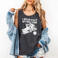 I Read Past My Bedtime Late Night Readers Book Club Comfort Colors Tank Top Pepper