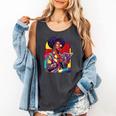 History Woman Reading Book Geometric Girl Educated Comfort Colors Tank Top Pepper