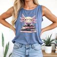 Axolotl Books Readsalotl Reading Bookworm Kawaii Axolotl Comfort Colors Tank Top Blue Jean Axolotl Books Readsalotl Reading Bookworm Kawaii Axolotl Comfort Colors Tank Top Blue Jean