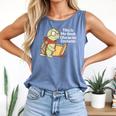 This Is My Book Character Costume Turtle Kids Reading Comfort Colors Tank Top Blue Jean