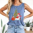 Book Christmas Tree Bookworm Gingerbread Man Snowman Reading Comfort Colors Tank Top Blue Jean Book Christmas Tree Bookworm Gingerbread Man Snowman Reading Comfort Colors Tank Top Blue Jean