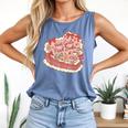 Book Lover Hot Girls Read Books Tee Comfort Colors Tank Top Blue Jean