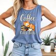 Coffee Cats And Books Lover For Women & Men Coffee Comfort Colors Tank Top Blue Jean Coffee Cats And Books Lover For Women & Men Coffee Comfort Colors Tank Top Blue Jean