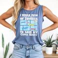 Comics Collecting Book Collector Guide Comics Lover Comfort Colors Tank Top Blue Jean