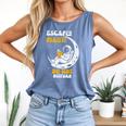 Escaped Reality Do Not Disturb Book Lover Comfort Colors Tank Top Blue Jean