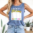 Guestbook My 21st Birthday Sign My Shirt Birthday Party Comfort Colors Tank Top Blue Jean