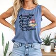 Imagine Being Afraid Of Drag Queens & Books Equality Comfort Colors Tank Top Blue Jean