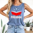 I Survived Reading Banned Books And All I Got Was Smarter Comfort Colors Tank Top Blue Jean