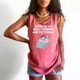 Some Of My Best Friends Are Fictional Book Lover Nerd Comfort Colors Tank Top Watermelon