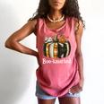 Boo-Kmarked Fall Pumpkin Books Halloween Teacher Teaching Comfort Colors Tank Top Watermelon